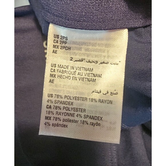 INC International Concepts Womens Mid Rise L-Pocket Straight Pants 2PS Blue NWT - Picture 7 of 15